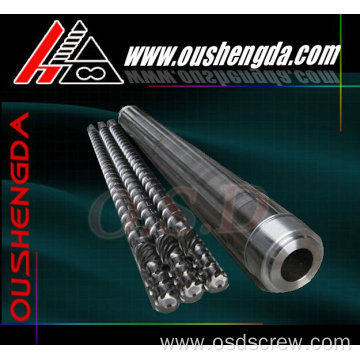 single screw and barrel for pp film woven bag